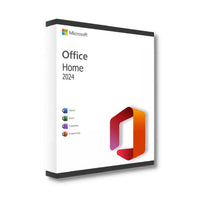 Office Home 2024 - FPP, Once off license, 1 User, 1PC/MAC- Download - Word, Excel, Powerpoint