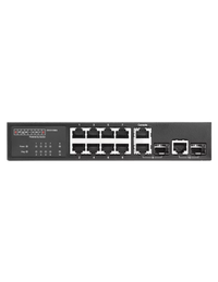 ES3510MA Fast Ethernet Layer 2/4 switch featuring 10 ports; 8 10/100