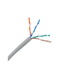 Essential CAT5e Indoor Ethernet Cable 500m Grey CCA UTP Roll | CAT5-500-GEN