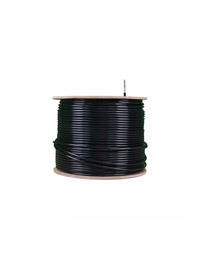 Essential CAT6 UV Outdoor Ethernet Cable 305m Black Solid Copper SF/TP Pull Box