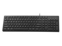 Mecer Black USB Slim Keyboard W/Copilot