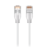 Ubiquiti UACC-Cable-Patch-EL-3M-W Nano-thin patch cable with 2.5 GbE support designed to show Etherlightin™ - Image 3