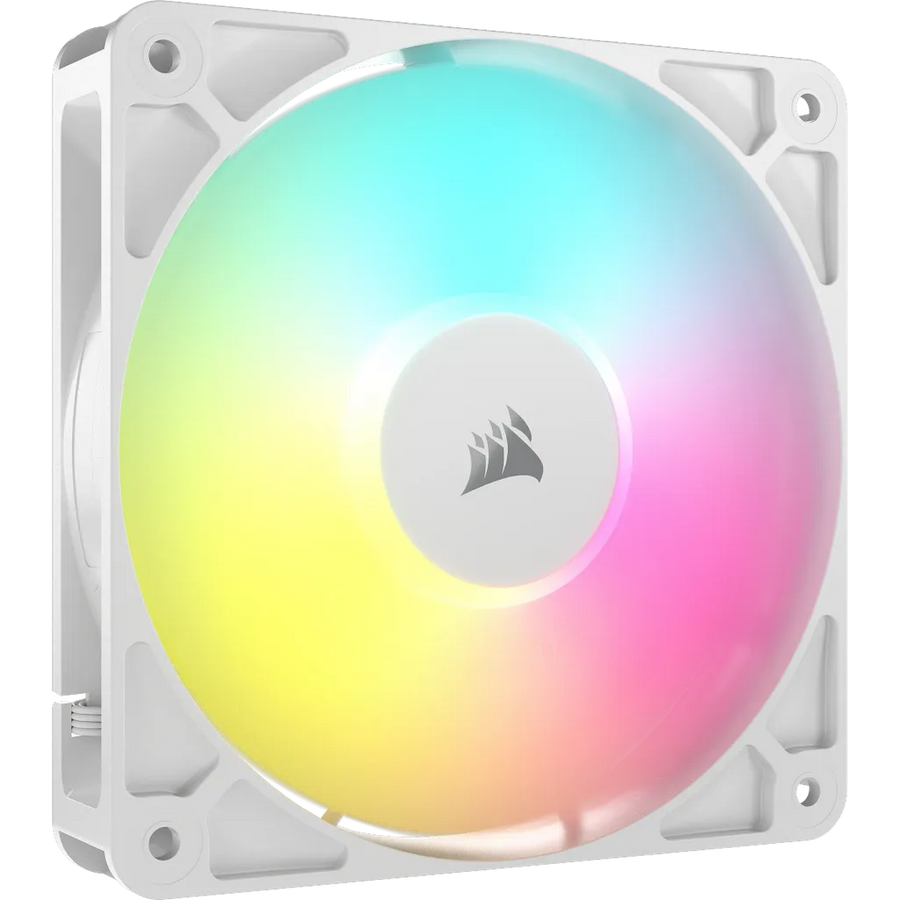 Corsair RS120 ARGB 120mm PWM Case Fan White Single Pack