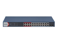 Hikvision L2 Smart Managed 16 100M PoE 2x100mm Combo Port