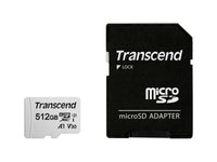 Transcend 512GB microSDXC Class 10 UHS-I Memory Card with Adapter
