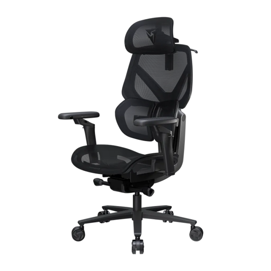 Thunderx3 Flex Pro Ergonomic Gaming Chair Mesh Black SYNC6 19D Adjustable 5D 360 Armrests