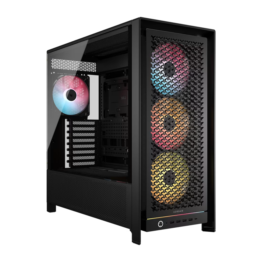 Corsair 5000D RS ARGB Midi Tower ATX PC Case Black