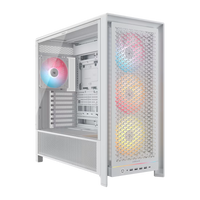 Corsair 5000D RS ARGB Midi Tower ATX PC Case White