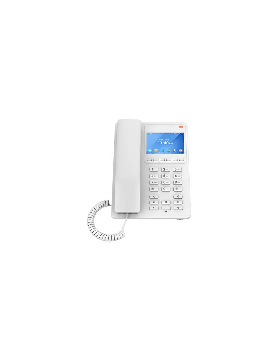 Grandstream 2 Line 3.5'' Color LCD Hotel Phone White | GHP630