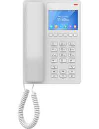 Grandstream 2 Line 3.5'' Color LCD WiFi 6 Hotel Phone White | GHP630W - Image 2