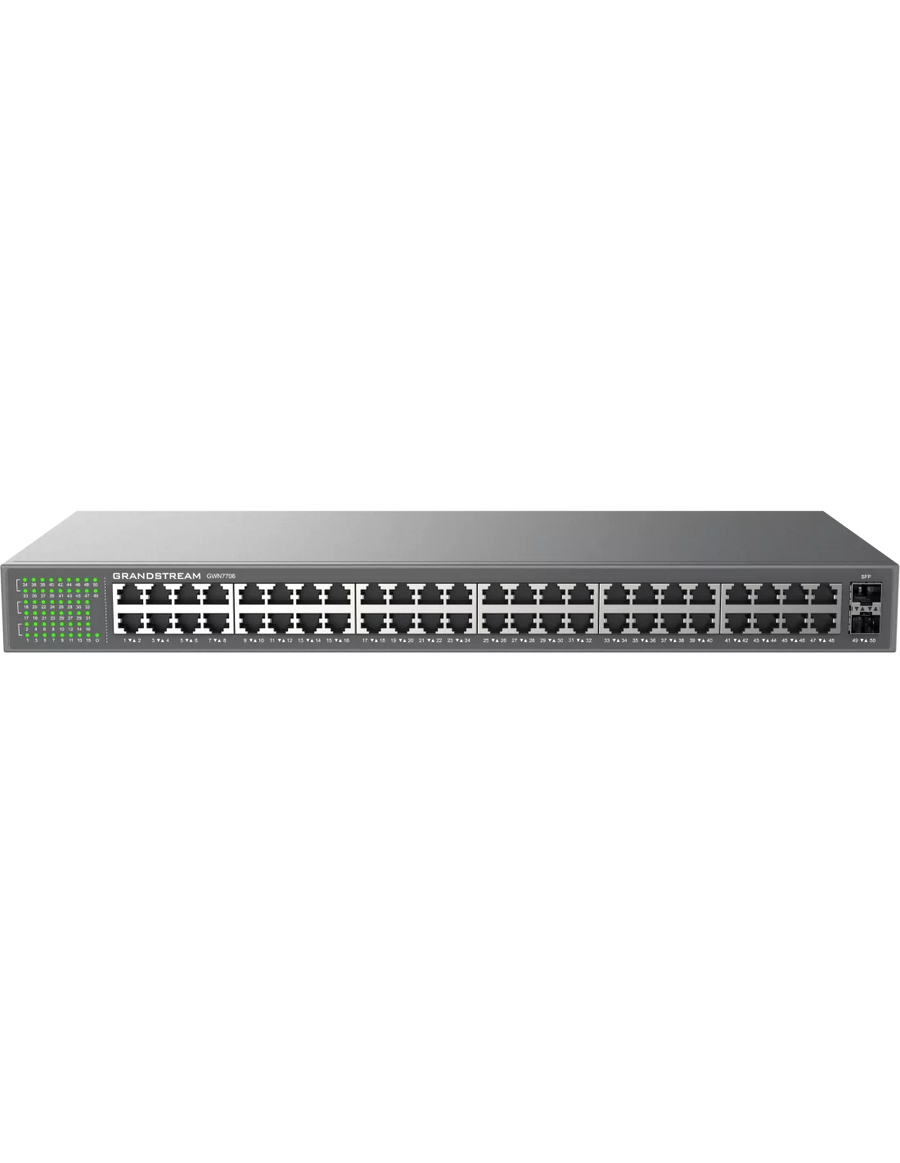 Grandstream Enterprise 48 port Unmanaged GbE Switch | GWN7706