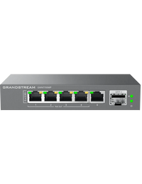 Grandstream Enterprise 5-Port Unmanaged 2.5GbE PoE Switch | GWN7700MP