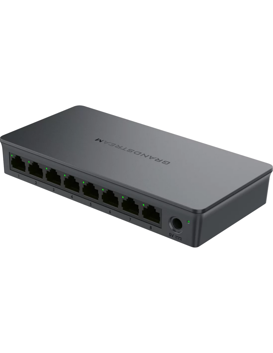 Grandstream Enterprise 8 port Unmanaged GbE Switch | GWN7701