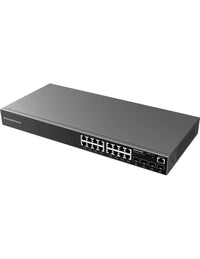 Grandstream Enterprise L2 16 port Managed GbE PoE+ Switch 240W | GWN7802P - Image 3