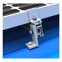 Mount x 4 60Cell/72Cell Portrait onto Angled Tile Roof stainless steel