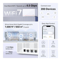 Mercusys BE6500 Whole Home Mesh Wi-Fi 7 System