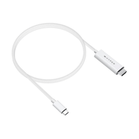 Targus - Hyper 4K USB-C to HDMI Cable - White Share 4K60Hz Content with a Single Cable, Simple Plug and Play Design, Universally Compatible