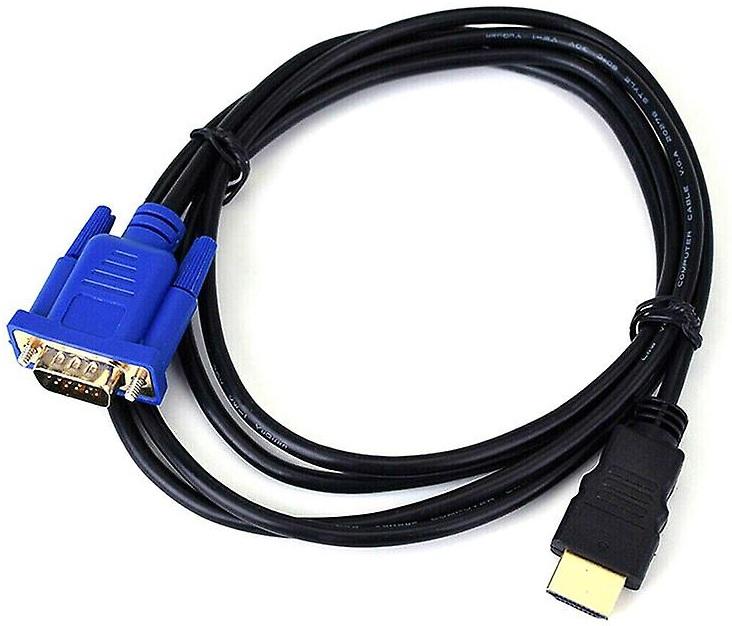 HDMI Male to VGA Male Cable