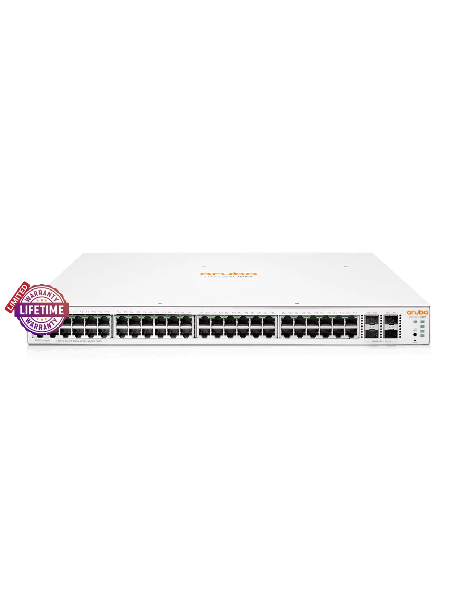 HPE Networking Instant On 1930 4xSFP+, 48 port Gb Switch