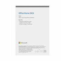 Office Home 2024 - FPP, Once off license, 1 User, 1PC/MAC- Download - Word, Excel, Powerpoint