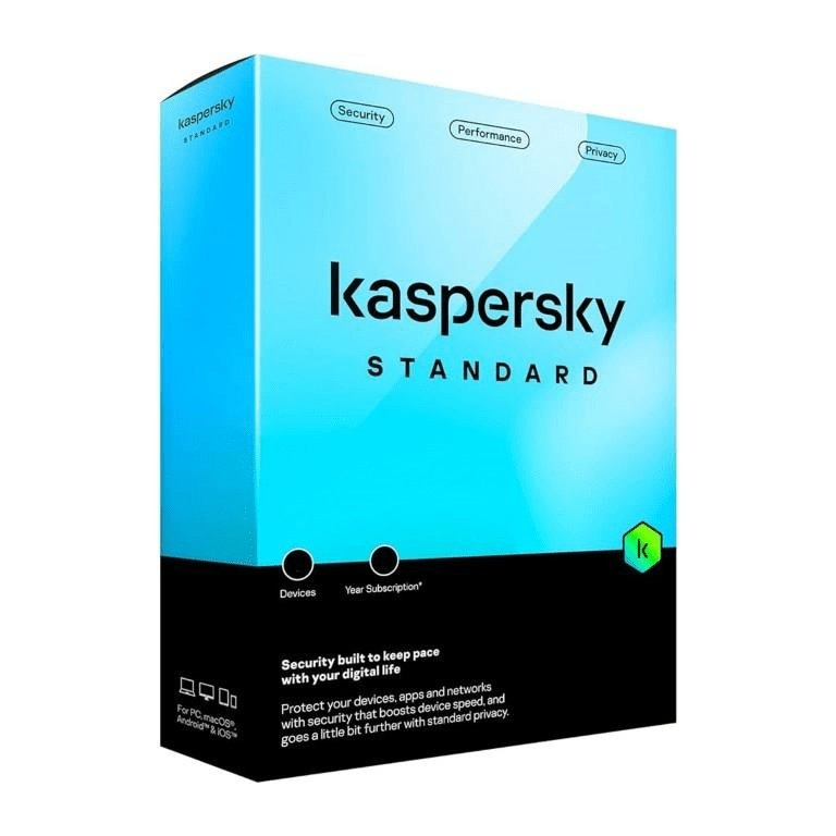 Kaspersky Standard Antivirus 1-year 5-devices License South African Edition