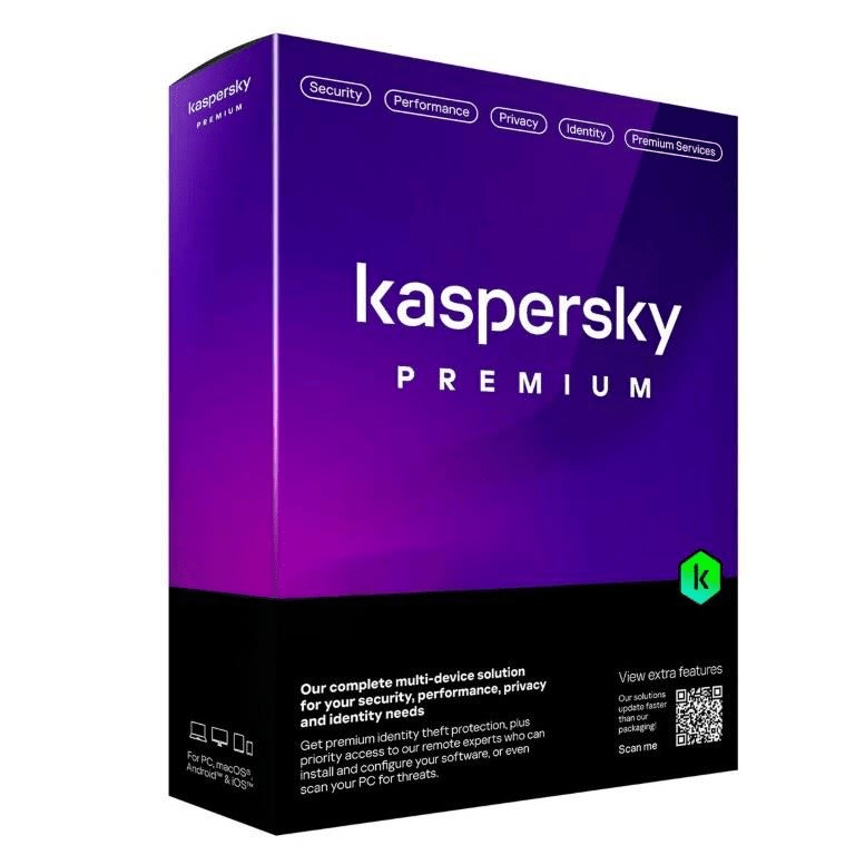 Kaspersky Premium + Customer Support 3-Device 1 year Base Download Pack - South African Edition