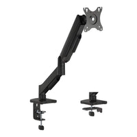 RCT Gas Spring Monitor Arm 17 to 32-inch VESA 75x75 100x100 Tilt Swivel Rotate Desk Clamp Grommet Cable - Image 5