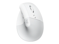 LOGITECH LIFT VERTICAL WHITE MOUSE