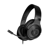LORGAR Noah 101, Gaming headset with microphone, 3.5mm jack connection, cable length 2m, foldable design, PU