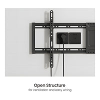 RCT Slim Tilt TV Wall Mount 43 to 95-inch 75kg Capacity 8 Degree Tilt VESA Compatible Black - Image 3