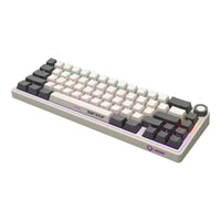 LORGAR KBP70MW, Wireless 65% Mechanical Gaming Keyboard Pro, Beige, EN layout - Image 3