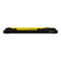 LORGAR KBP70MW, Wireless 65% Mechanical Gaming Keyboard Pro, Black/yellow, EN layout - Image 5