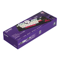 LORGAR KBP70TKLW, Wireless TKL Mechanical Gaming Keyboard Pro, Black/red, EN layout