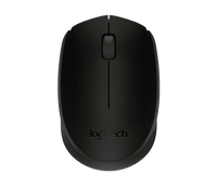 Logitech M170 - Wireless Mouse - USB - Black