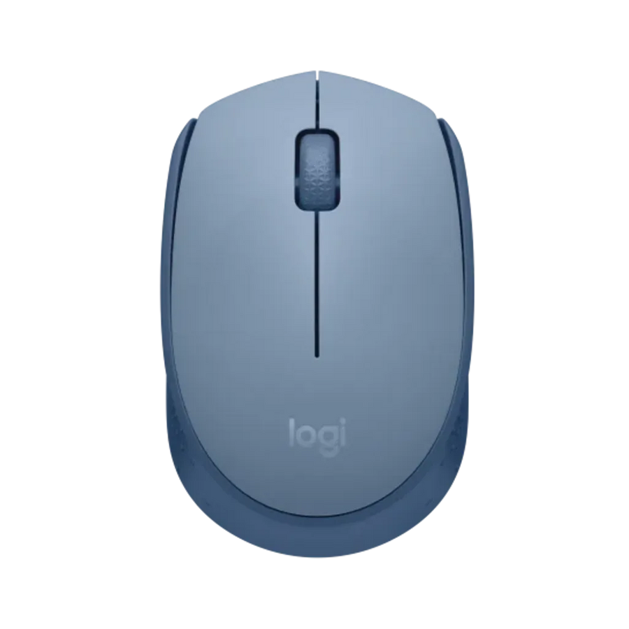 Logitech M171 Wireless Mouse Blue/Grey Nano USB Receiver
