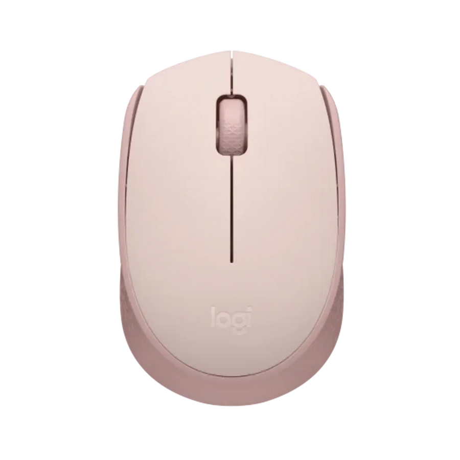 Logitech M171 Wireless Optical Mouse RF USB Nano Receiver 3 Buttons (Rose)