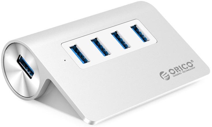 Orico 4 Port USB 3.0 Hub Silver