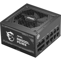 MSI Power Supply,mag A850GL PCIE5 80+ GO
