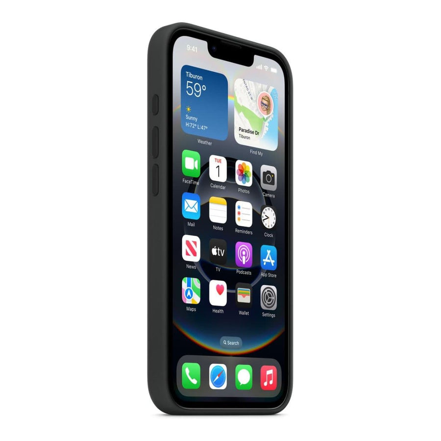 iPhone 16e Silicone Case – Black - Image 2