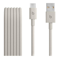 Beats USB-A to USB-C Woven Cable (1.5 m) - Surge Stone - Image 3