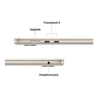 15-inch MacBook Air: Apple M5 chip with 10-core CPU and 10-core GPU, 16GB, 512GB SSD - Starlight,Model A3448 - Image 4