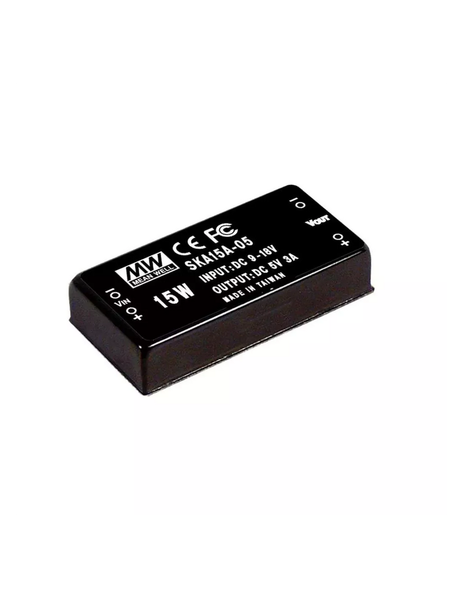 Mean Well - 15W Single Output DC - DC Converter - 5VDC
