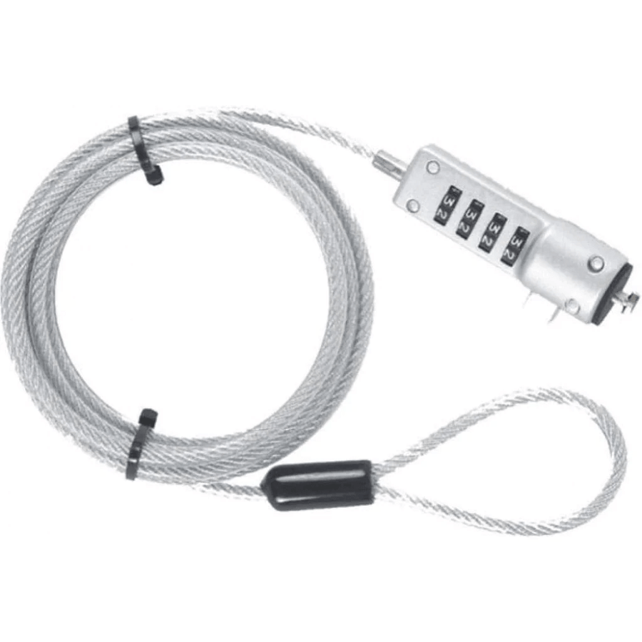 Mecer 4-Dial Notebook Cable Lock