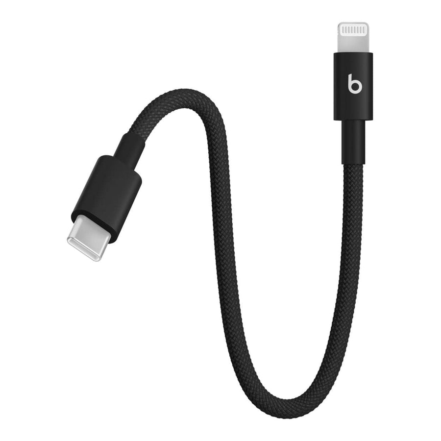 Beats USB-C to Lightning Woven Short Cable (20 cm) - Bolt Black - Image 2