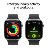 Apple Watch Series 11 GPS 46mm Space Grey Aluminium Case with Black Sport Band - S/M,Model A3333 - Image 2