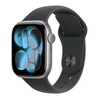 Apple Watch Series 11 GPS 46mm Space Grey Aluminium Case with Black Sport Band - S/M,Model A3333 - Image 5