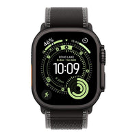 Apple Watch Ultra 3 GPS + Cellular 49mm Black Titanium Case with Black/Charcoal Trail Loop - M/L