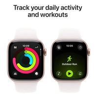 Apple Watch Series 11 GPS + Cellular 42mm Rose Gold Aluminium Case with Light Blush Sport Band - M/L,Model - Image 2