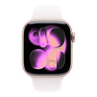Apple Watch Series 11 GPS + Cellular 42mm Rose Gold Aluminium Case with Light Blush Sport Band - M/L,Model - Image 5