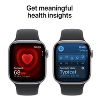Apple Watch Series 11 GPS + Cellular 46mm Space Grey Aluminium Case with Black Sport Band - M/L,Model A3337 - Image 3